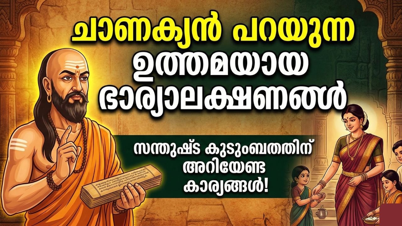 ചാണക്യൻ പറയുന്ന ഉത്തമയായ ഭാര്യാ ലക്ഷണങ്ങൾ | Signs of a Good Wife | Chanakya Niti Malayalam