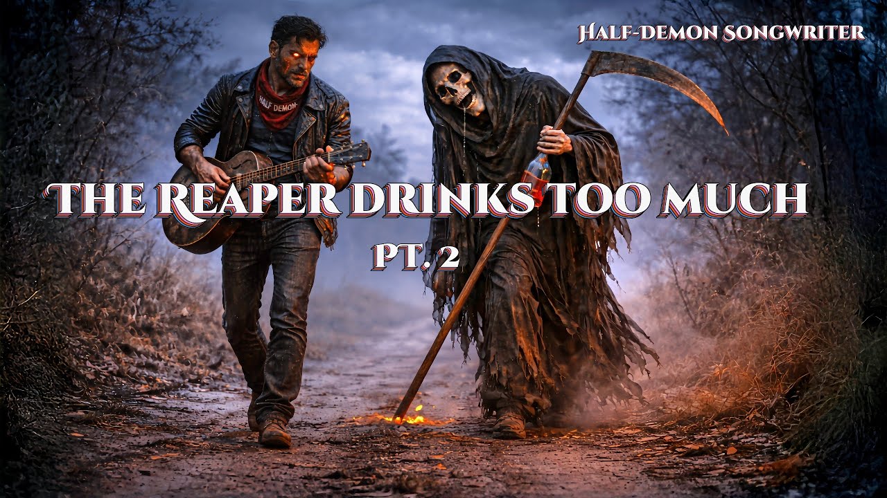 The Reaper Drinks Too Much Pt. 2 | True Story | Dark Blues  #blues #bluesmusic 