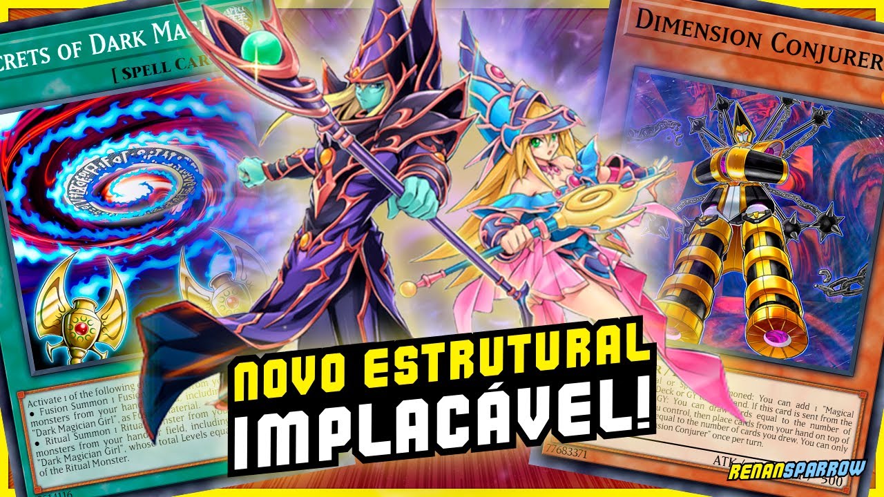 MAGO NEGRO: NOVA SKILL ME DEU 9 VITÓRIAS EM 10 DUELOS! - Yu-Gi-Oh! Duel Links #1957