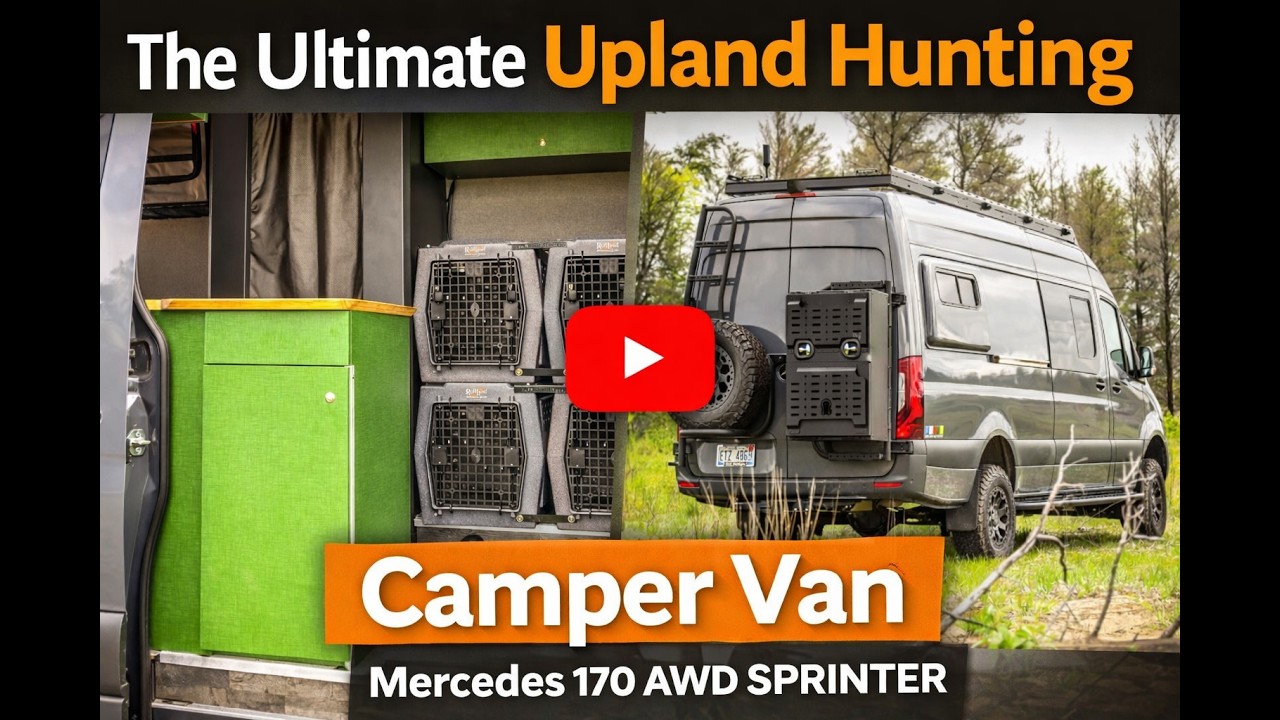 The Ultimate Upland Hunting Camper Van | Mercedes 170 AWD Sprinter