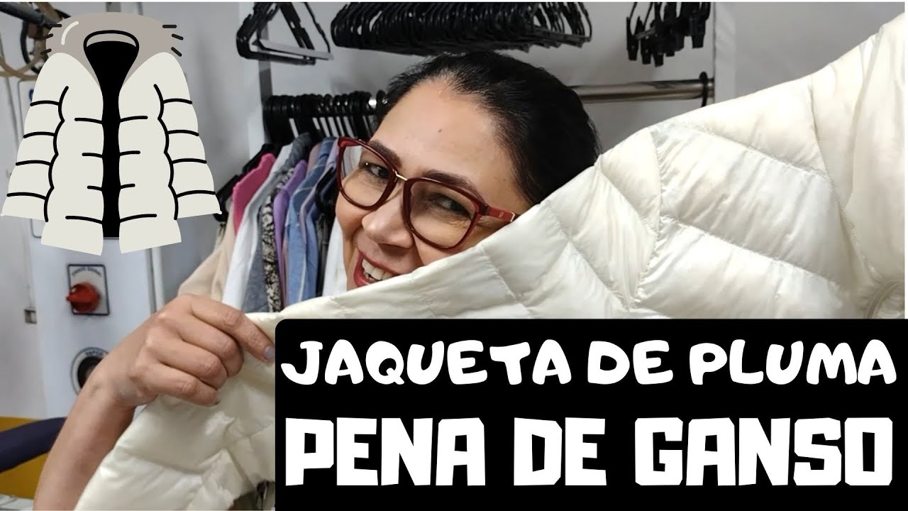 COMO LAVAR UMA JAQUETA DE PLUMA E/OU PENA DE GANSO! E DICAS!