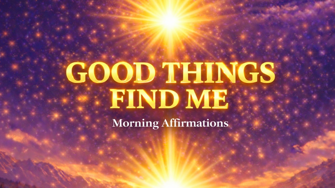 All Good Things Are Finding Me Now | Morning Affirmations for Abundance and Success