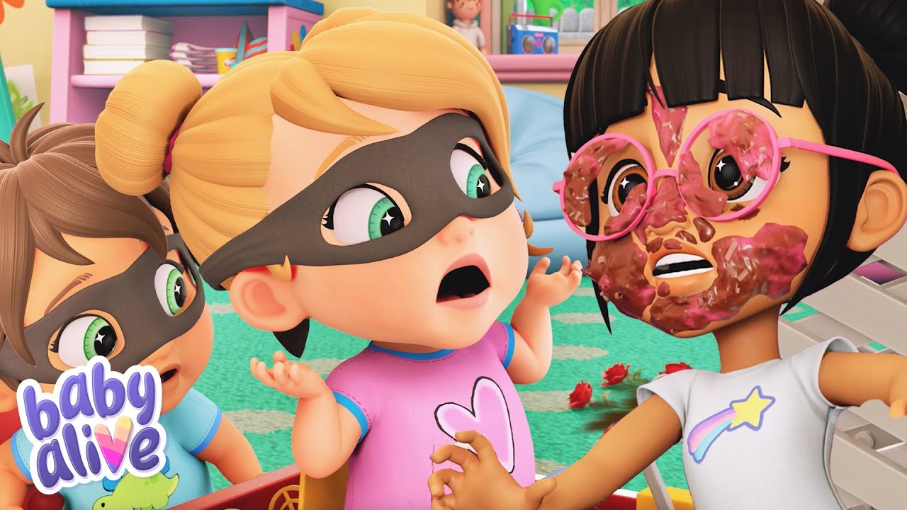 Chocolate Cake Playtime DISASTER!!! 🎂 Baby Alive Official 🍼 Cartoons for Kids ✨ Kids Videos 💕