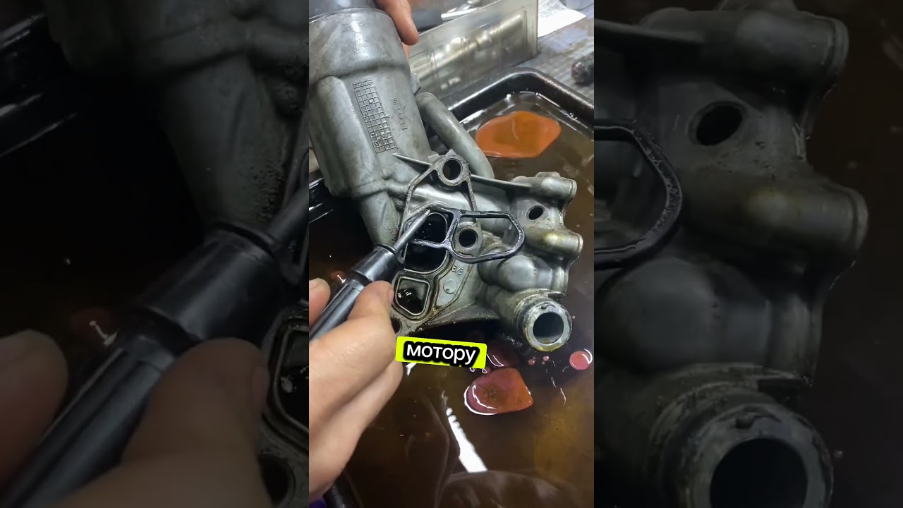 Opel Astra 1.4 Turbo: течь масла? Это теплообменник!