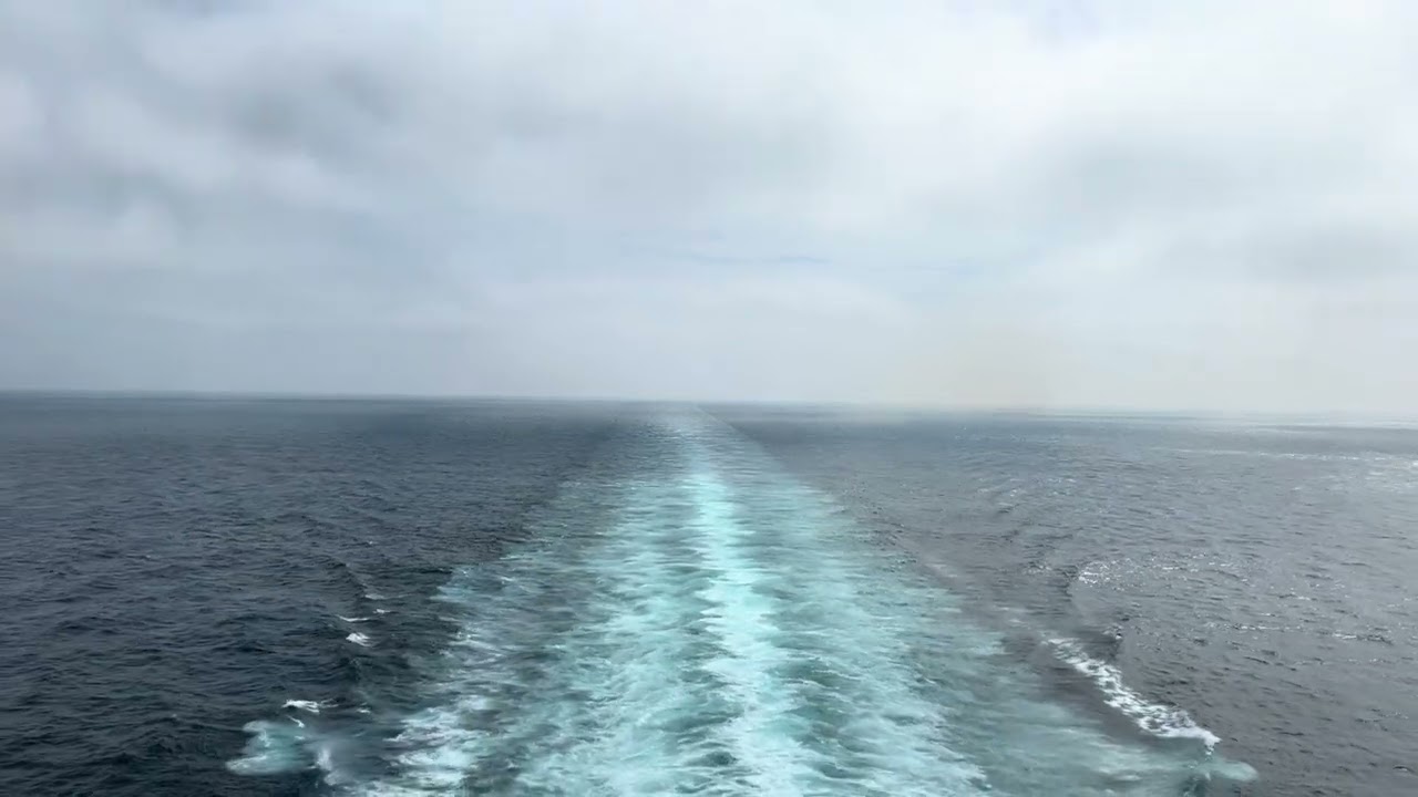 Aft Cabin View on the Sky Princess; Suite M723