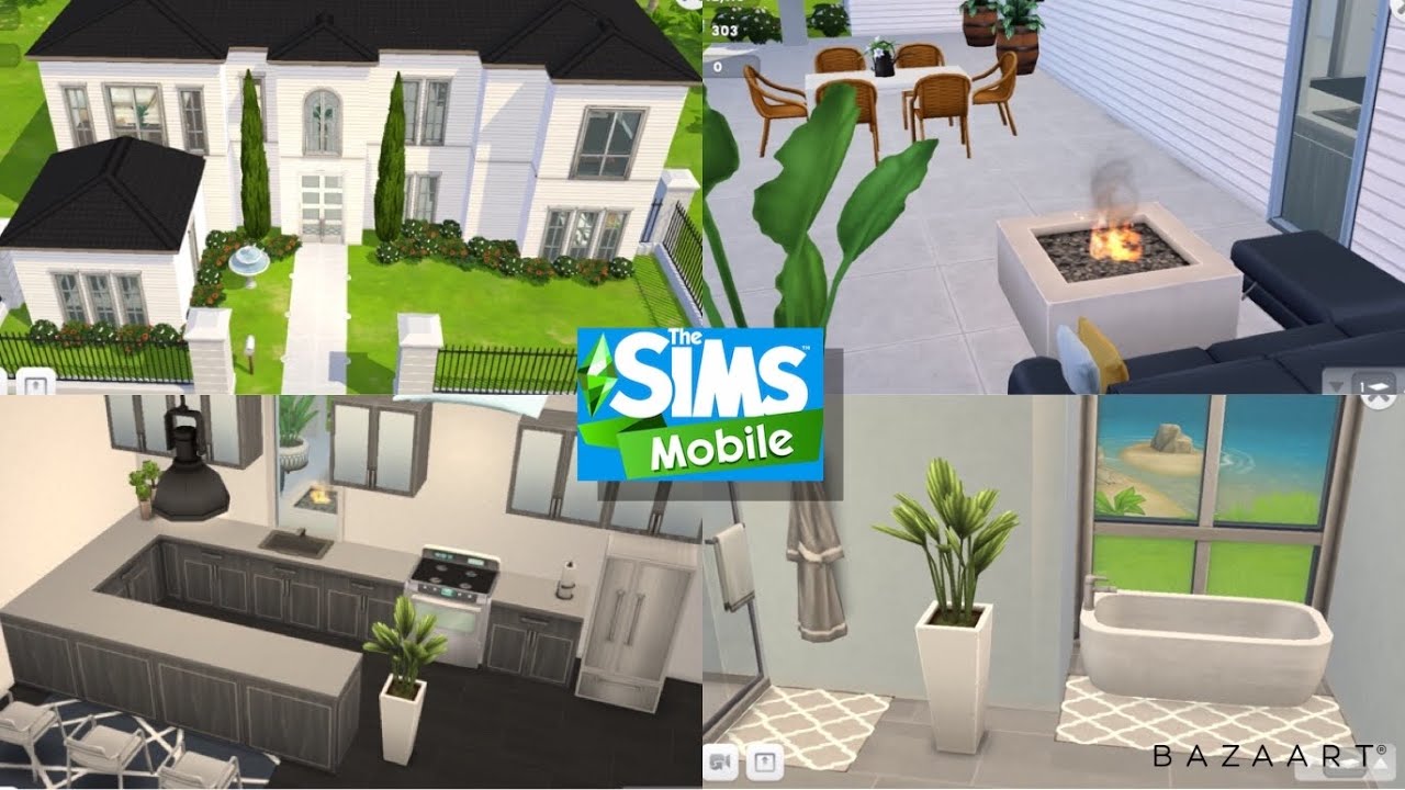 Sims Mobile • Mansion Build 2020