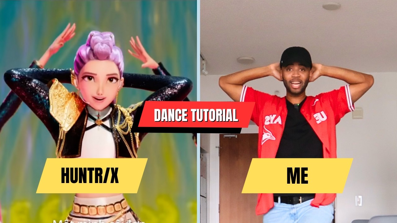 Huntrix - Урок по золотому танцу | K-Pop Охотники на демонов | Пошаговое руководство