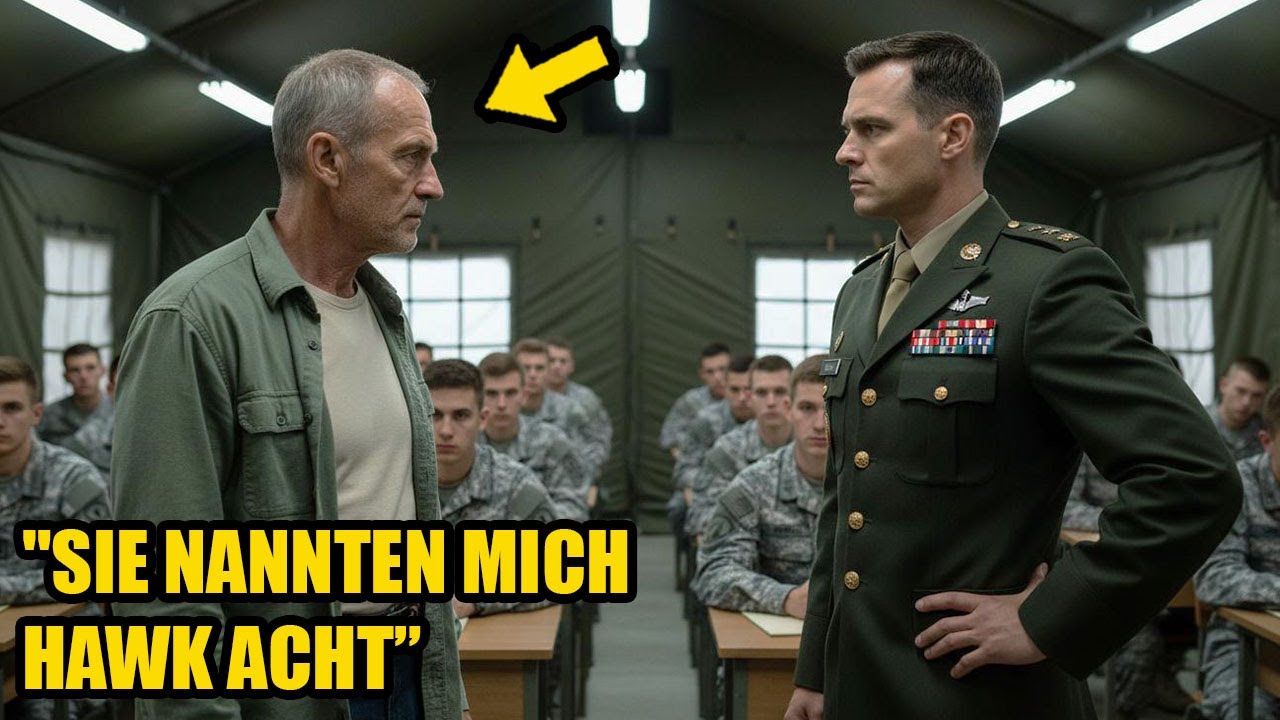 Oberst fragt verarmten Veteranen nach Rufzeichen — Als er 'Hawk Acht' sagte, herrschte Totenstille