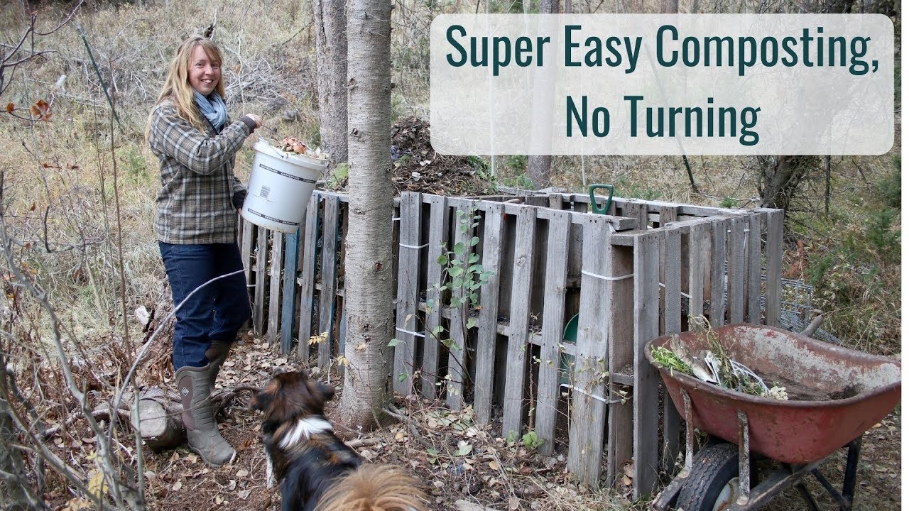 Life in a Tiny House called Fy Nyth - Super Easy Composting, No Turning