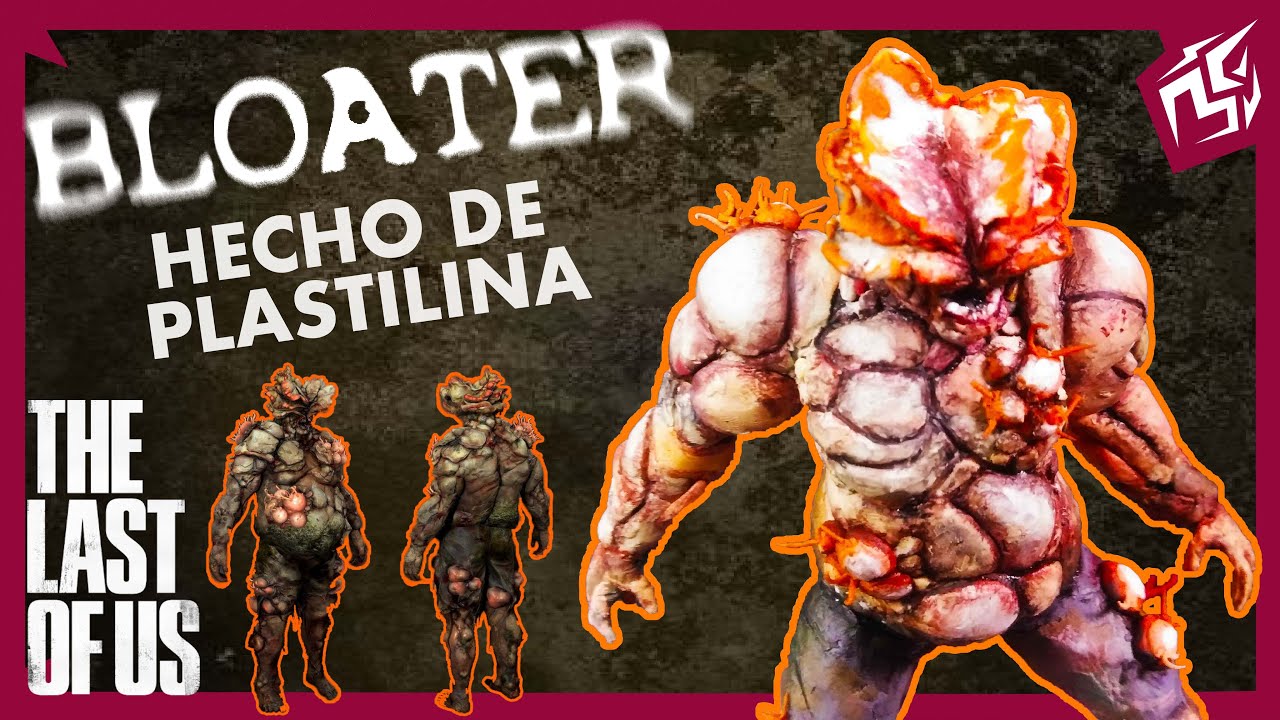 THE LAST OF US (bloater/gordinflon) hecho de plastilina
