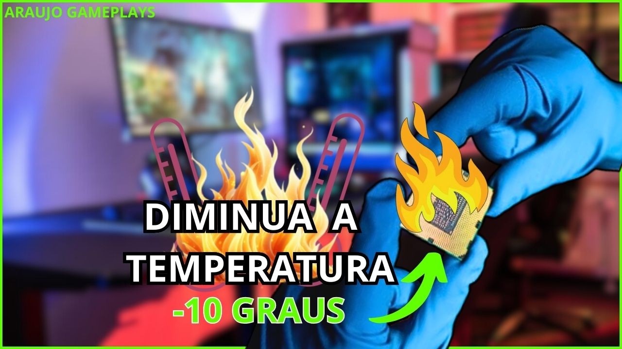 INCRÍVEL: Como Baixar a Temperatura do Processador Rápido e Fácil! vem que te ensino