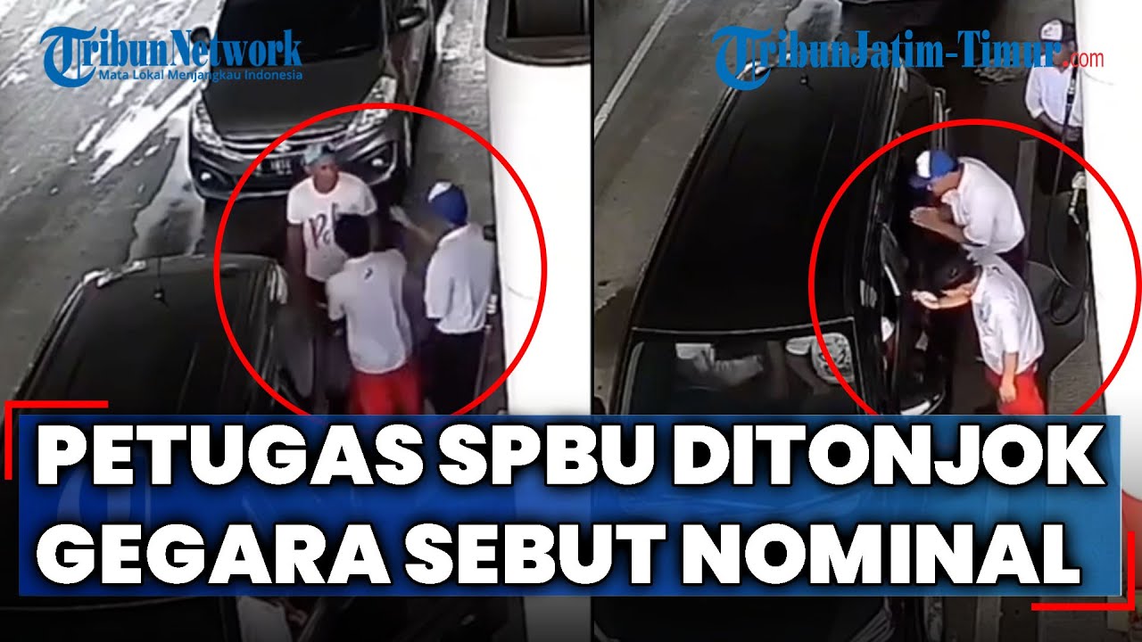 TONJOK PETUGAS SPBU, Pengemudi Mobil Marah Saat Nominal Isi BBM Rp 25 Ribu Disebut Kencang-kencang