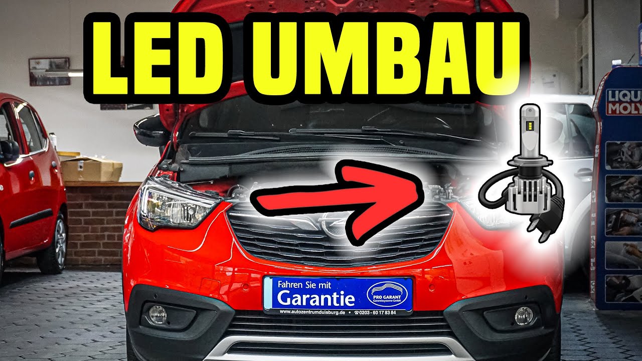 Philips LED Ultinon Pro 6000 Boost | Einbau im Opel Crossland X |