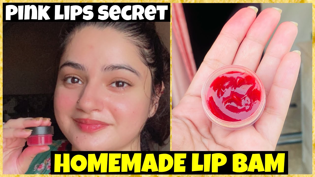 Homemade Lip Balm | Rose Lip Balm | DIY Balm