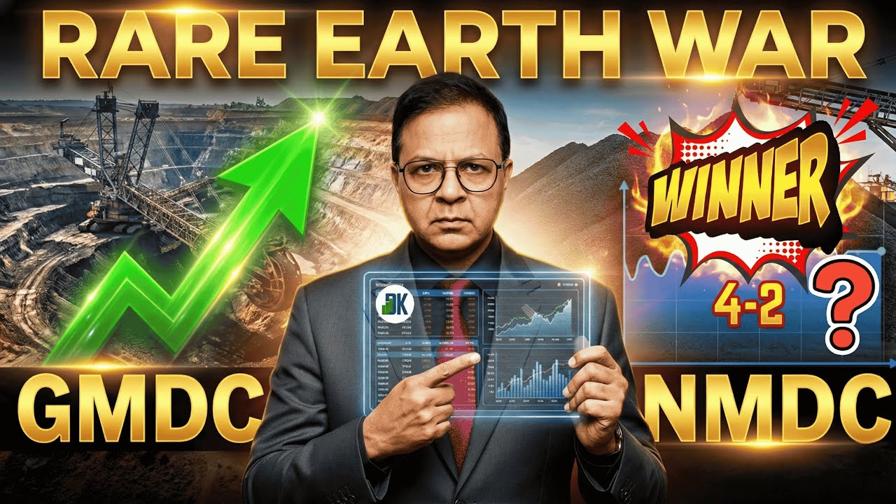Rare Earth Jackpot: GMDC vs NMDC - Budget 2026 | DK Sinha Deep Dive