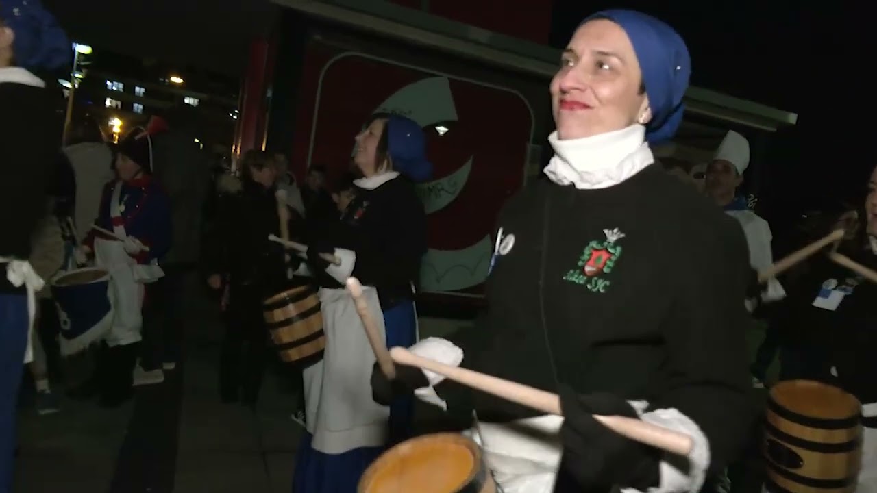 Compañías de Altza de la tarde en la plaza del Next I Tamborrada de Altza 2025 I AltzaTv