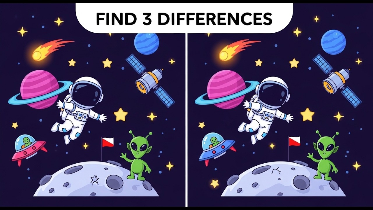 🔥 99% Log Fail! | Find 3 Differences Challenge 🧠 | Super Hard Spot The Difference 2026