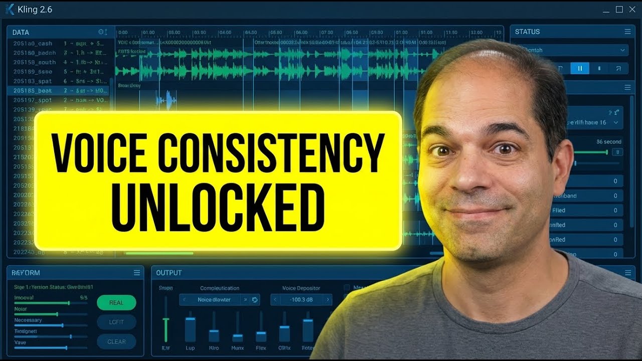 Solve the AI Voice Consistency Problem with Kling 2.6