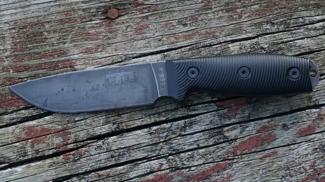 Removing The Coating on an ESEE 4