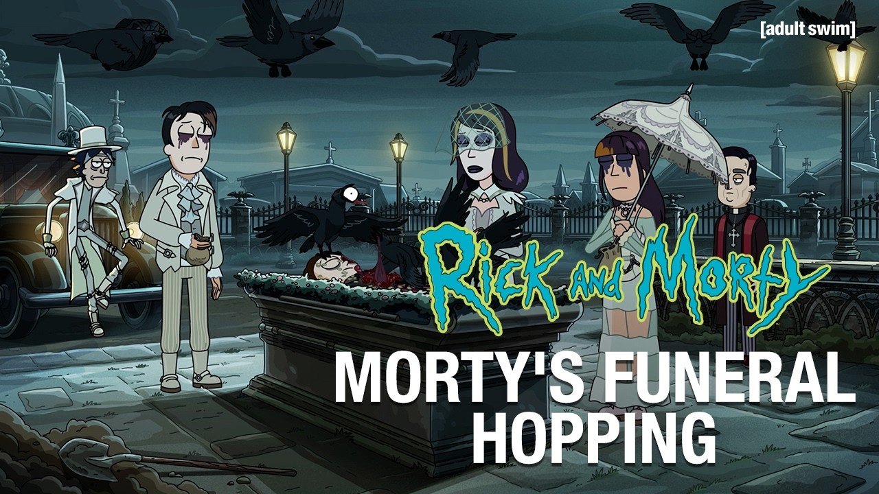 Morty's Funeral Hopping | Rick and Morty Season 9 | Adult Swim Europe
