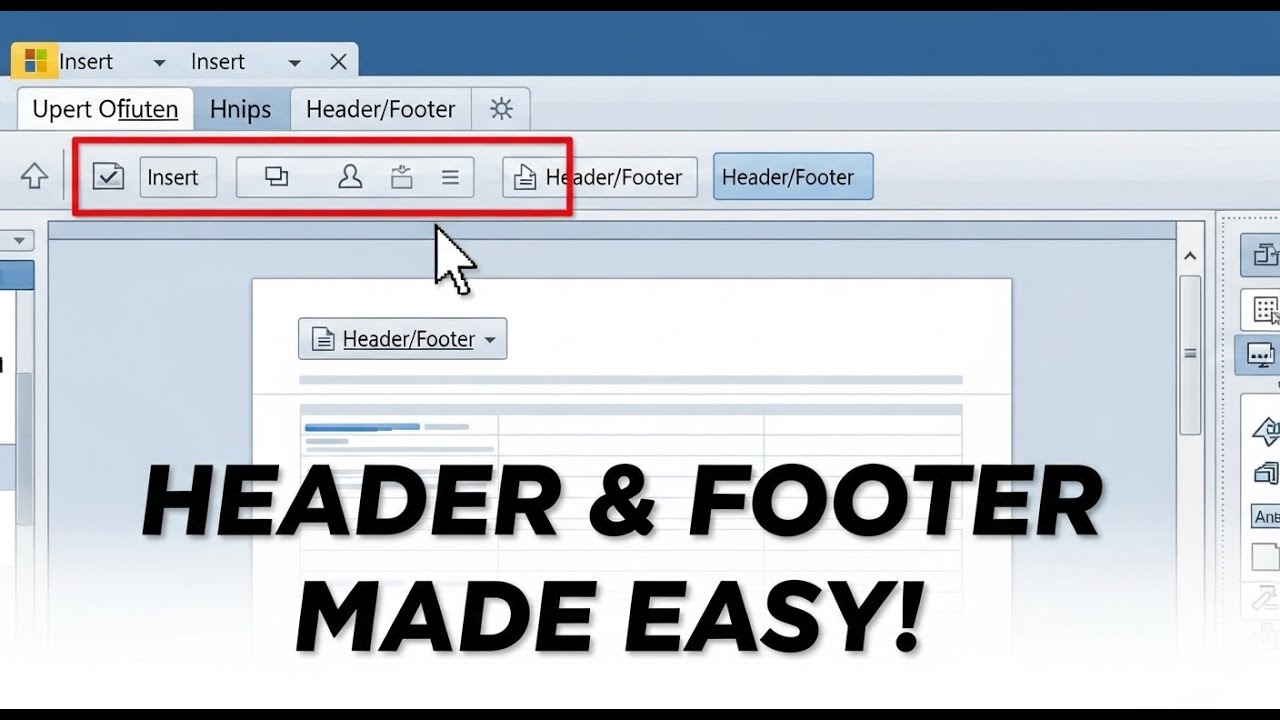 How to Add Headers and Footers in Word | Easy Guide for Beginners (2025)