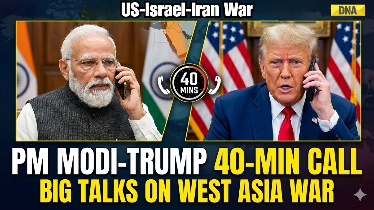 US Iran War: PM Modi-Trump 40-Min Call After Ceasefire, Big Talks On West Asia War | Israel Iran War