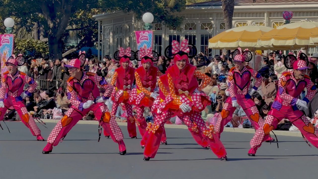 2026 ミニー@ファンダーランド　2ndアウト側最前列　ダンサーさんメイン　3号橋付近
