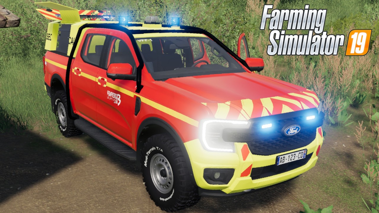 FS19 - Ford Ranger Pacte Capacitaire - NEW CAR MOD for Farming Simulator 2019 ROLEPLAY