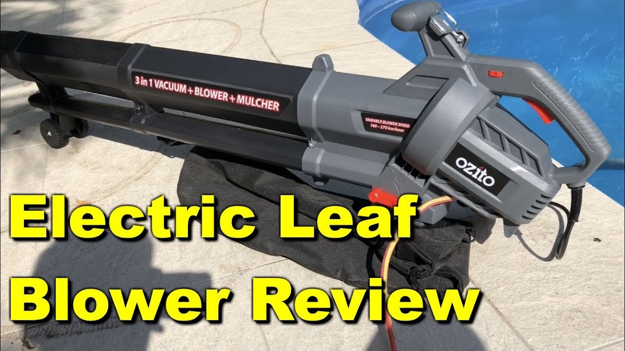 Electric Leaf Blower Review