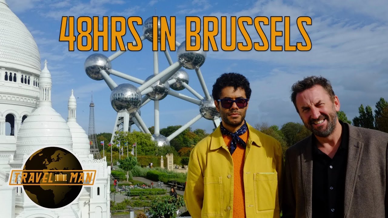 Belgium in 48 Hours with Richard Ayoade & Lee Mack | Travel Man FULL Episodes S6E1