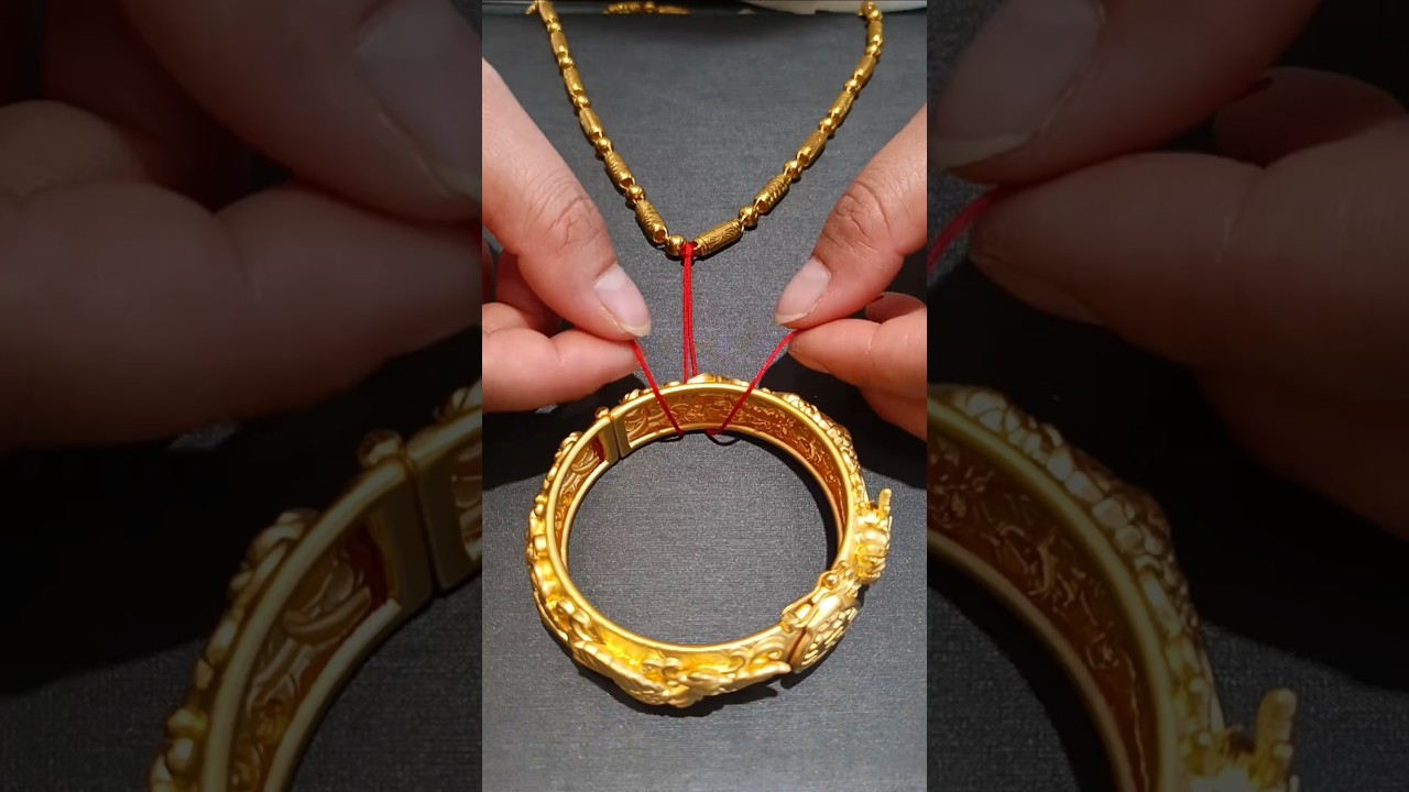 Golden Glamorous Jewellery//Unique Jewellery//#viral #gold