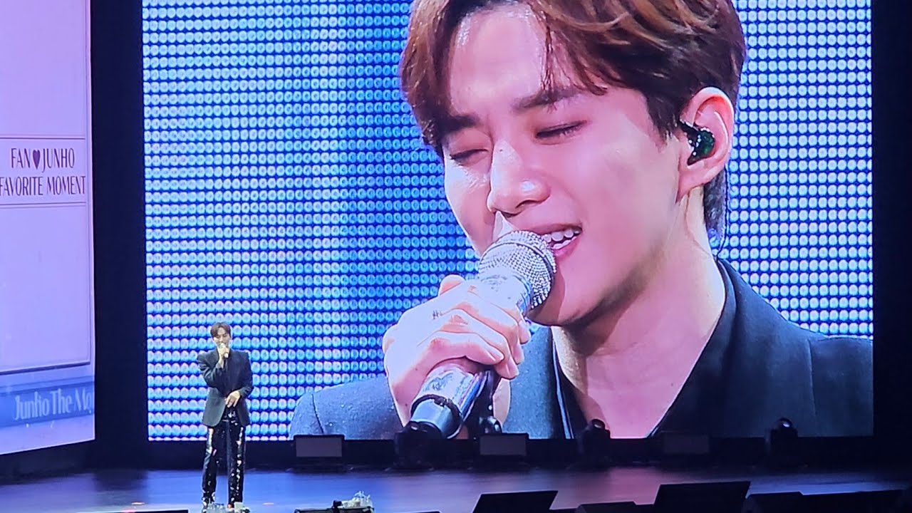 Lee Jun Ho sings Tagalog Song Imahe by Magnus Haven @ Manila FanMeet 2023 | 4K Fancam #leejunho #이준호