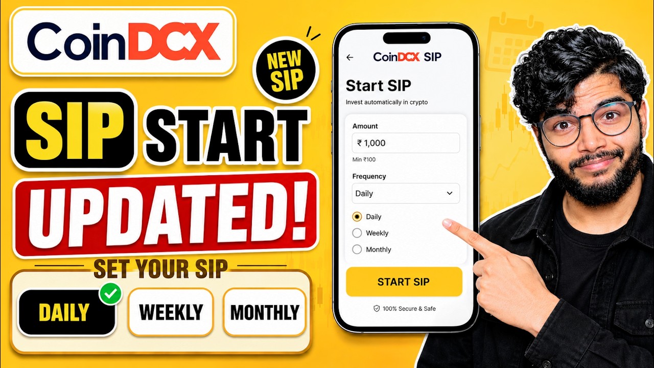 How to do SIP in CoinDCX - Daily/Weekly/Monthly | CoinDCX Crypto SIP