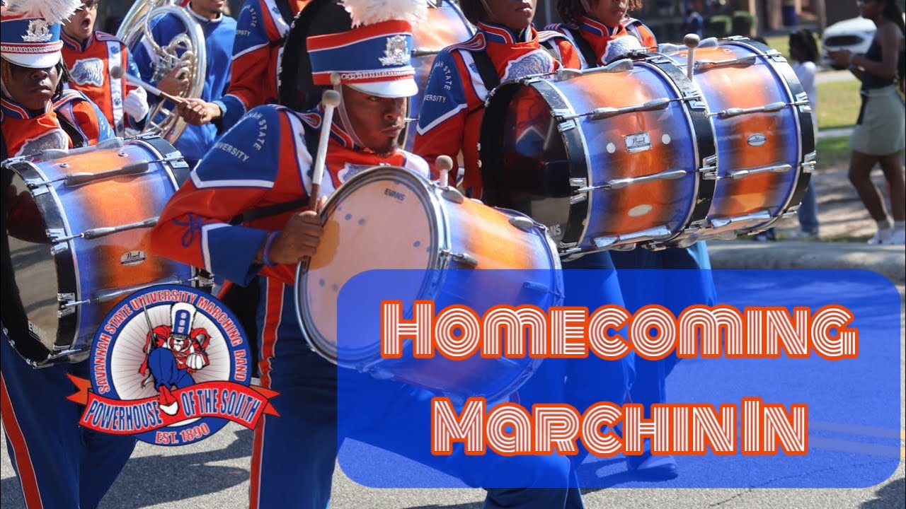 Marching In | SSU Powerhouse of the South | SSU Homecoming 2024