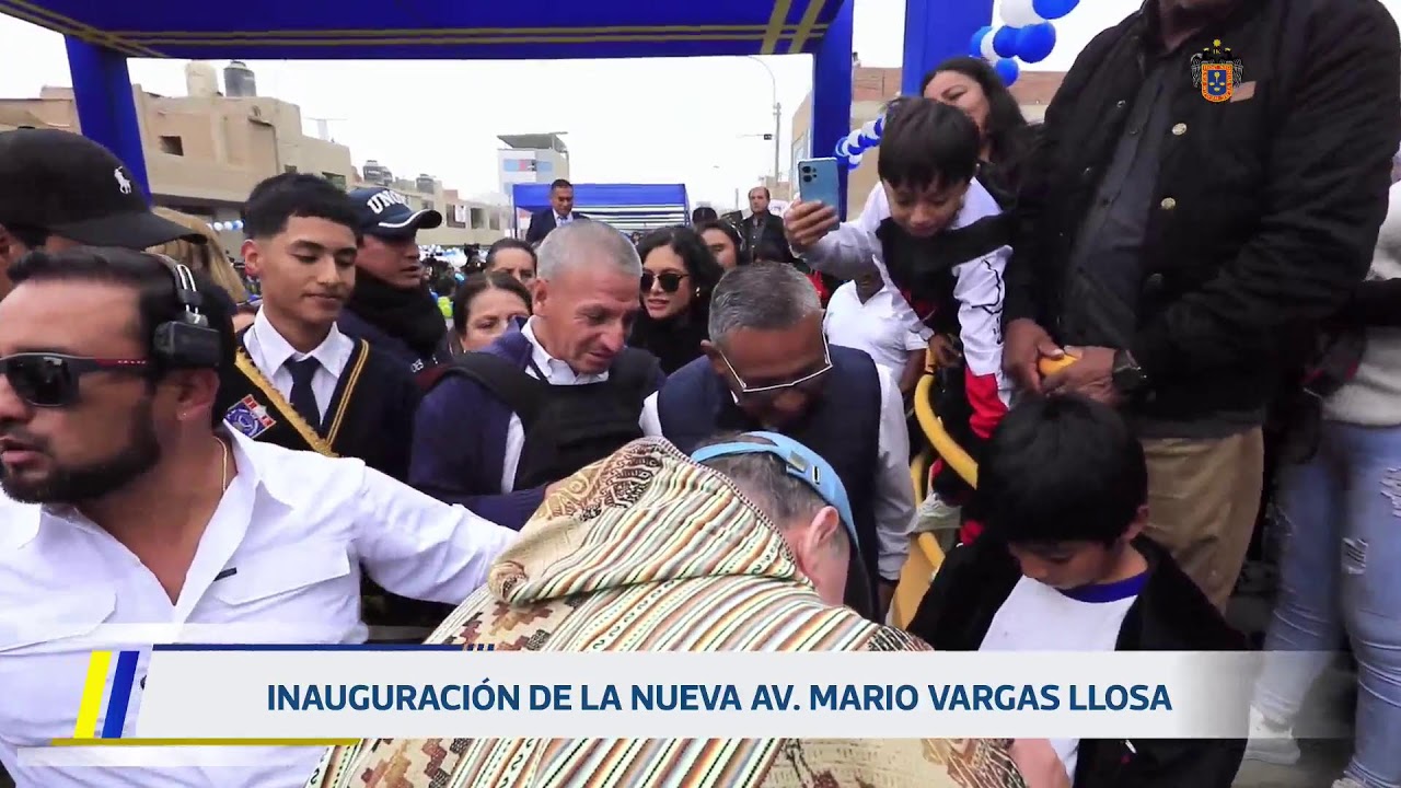 Inauguración del nuevo Par vial. 30 de mayo.