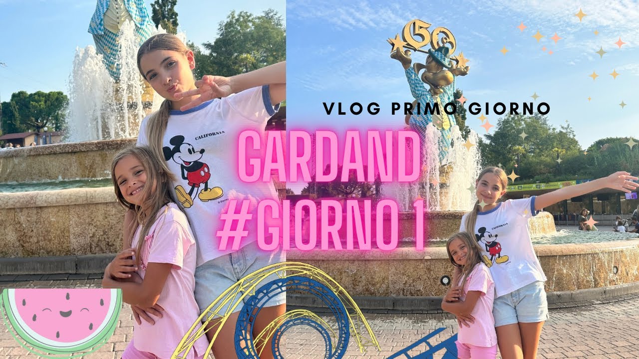 GARDALAND VLOG / DAY 1 🎢🎠🎟️