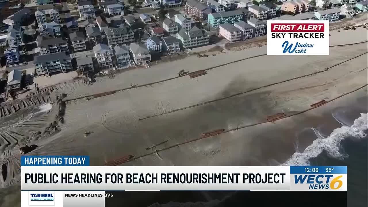 Carolina Beach to hold beach nourishment project meeting