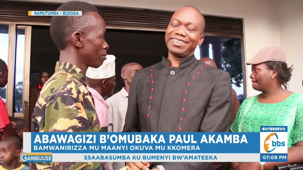 Abawagizi ba Paul Akamba Bamwanirizza mu Maanyi Okuva mu Kkomera, Aweze Okutandikira Weyakoma