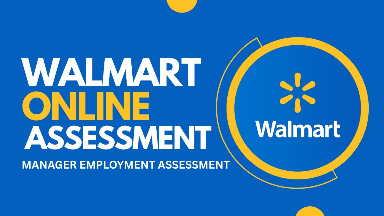 Manager Employment Assessment | Operations Manager | Walmart Online Assessment | Latest 2025 Test