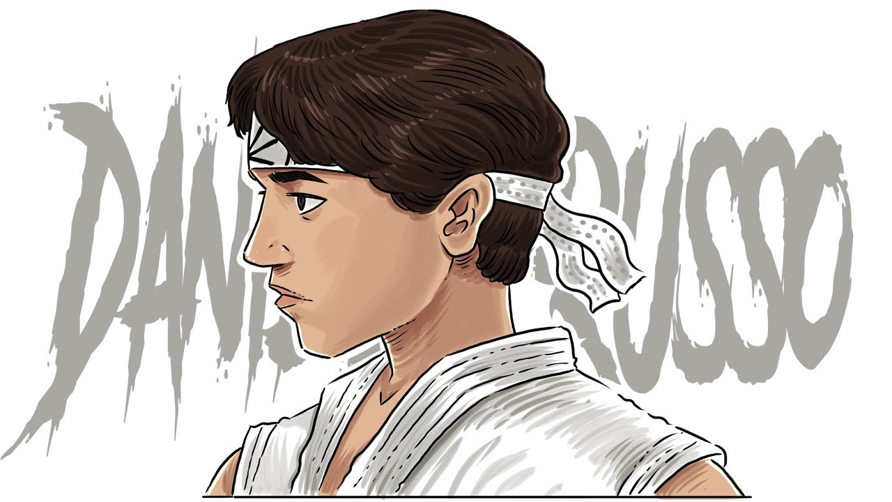 How I draw Karate Kid | Daniel LaRusso