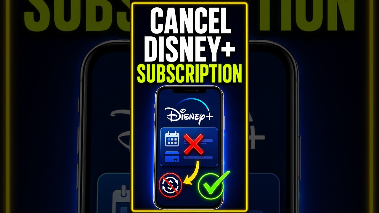 How To Cancel Disney Plus Subscription Quick Guide