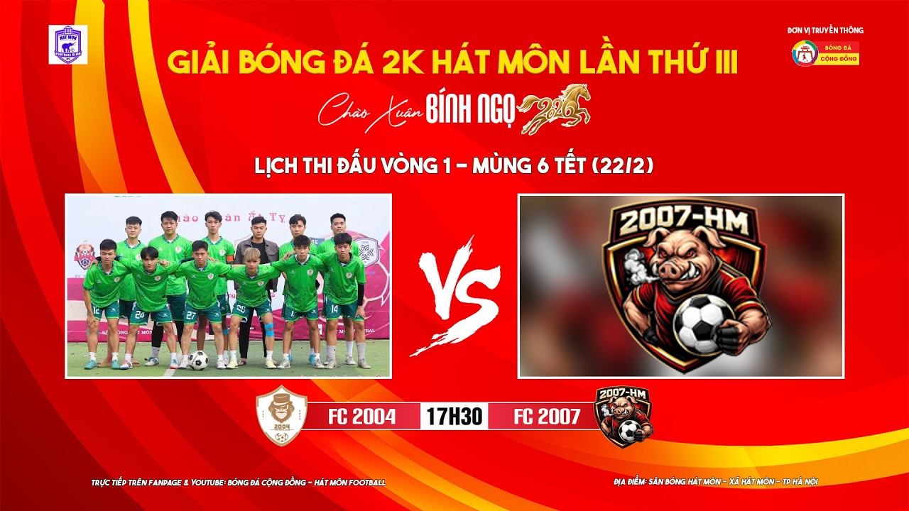 Trực tiếp: FC 2004 - FC 2007