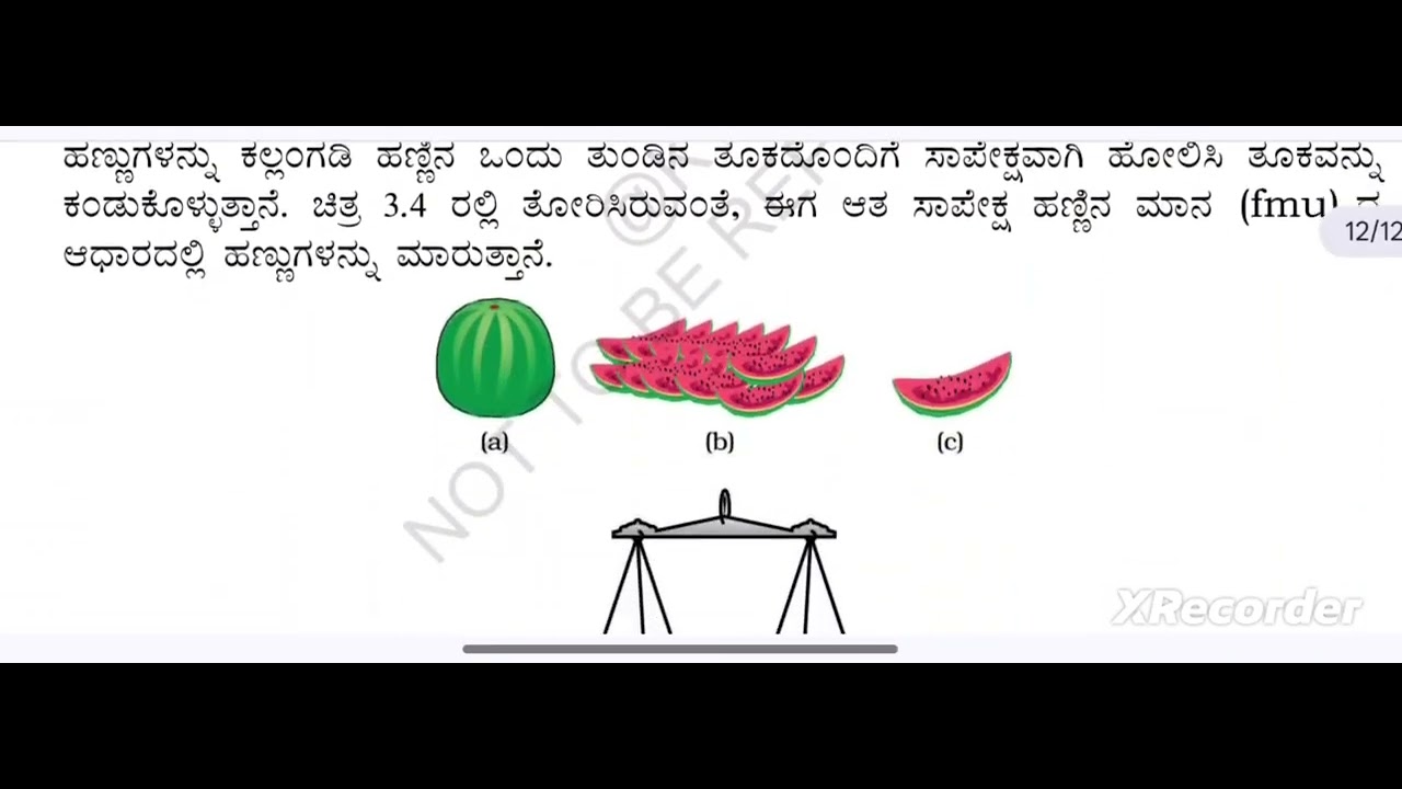 9ನೇ ತರಗತಿ ಅಧ್ಯಾಯ 3 ಪರಮಾಣುಗಳು ಮತ್ತು ಅಣುಗಳು 