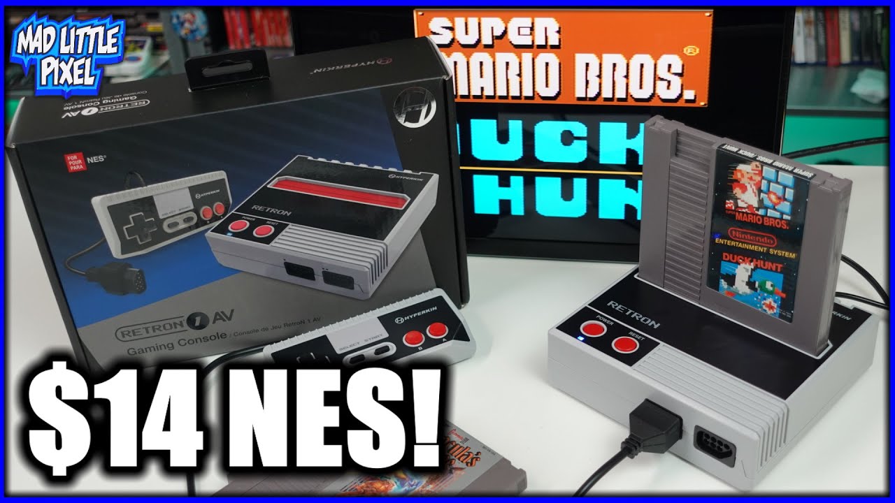 Этот клон консоли NES обошёлся мне в 14 долларов! Hyperkin RetroN 1 AV 2021 года стоит дёшево, и ...