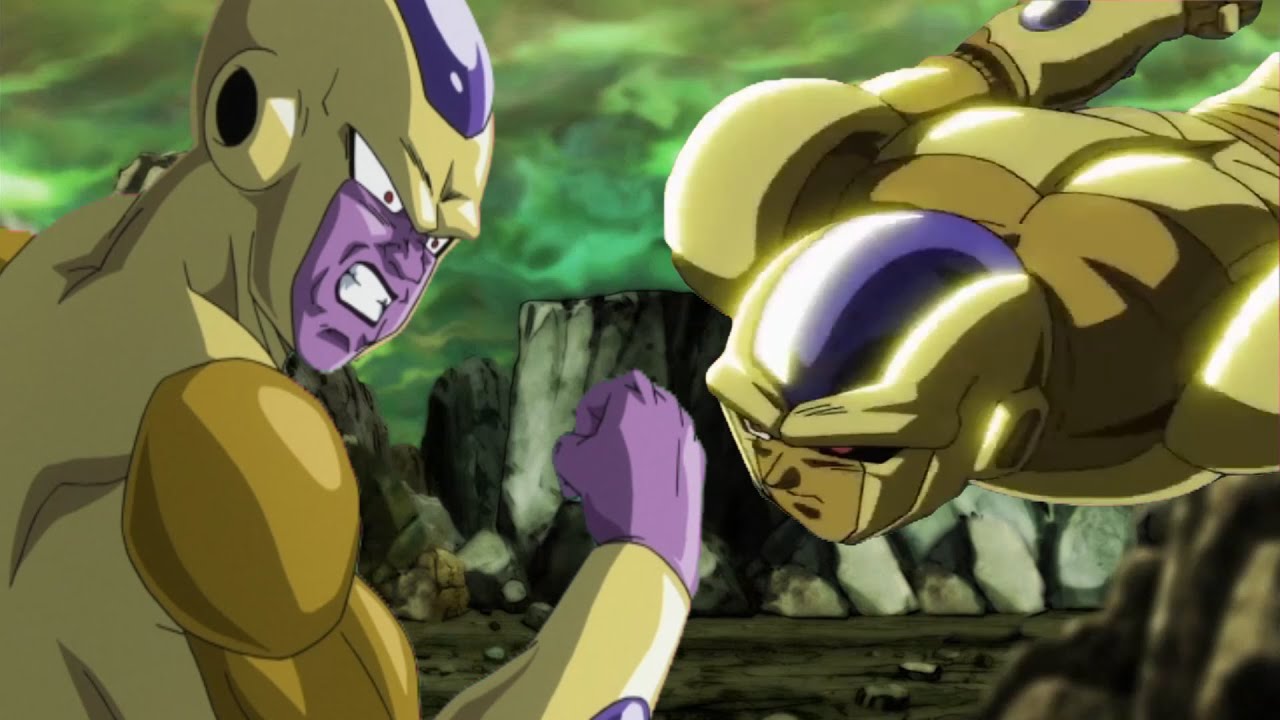ゴールデンフリーザvsゴールデンメタルクウラ