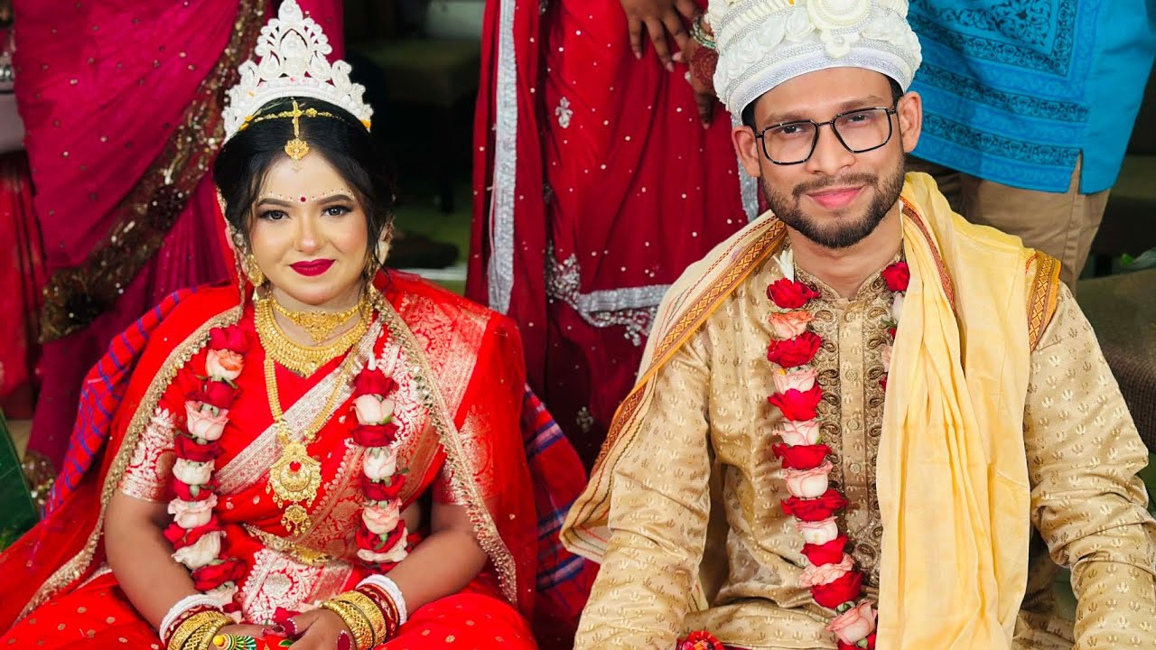 বন্ধু রিদ্ধির বিয়ে❤️