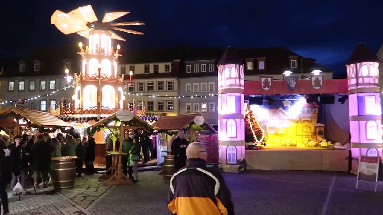 Weihnachtsmarkt in der Wartburgstadt Eisenach