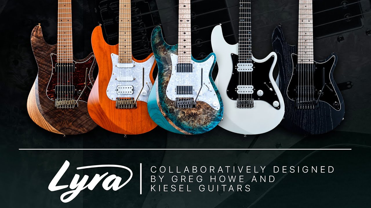 Kiesel Guitars x Greg Howe Lyra