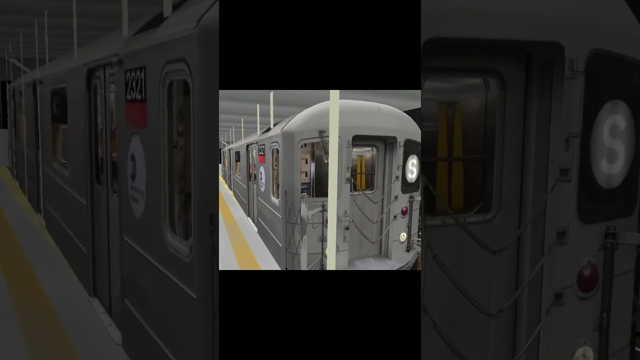 OpenBVE An R62 And R62A shuttle Trains departed at Grand Central and Times Square 42nd Streets