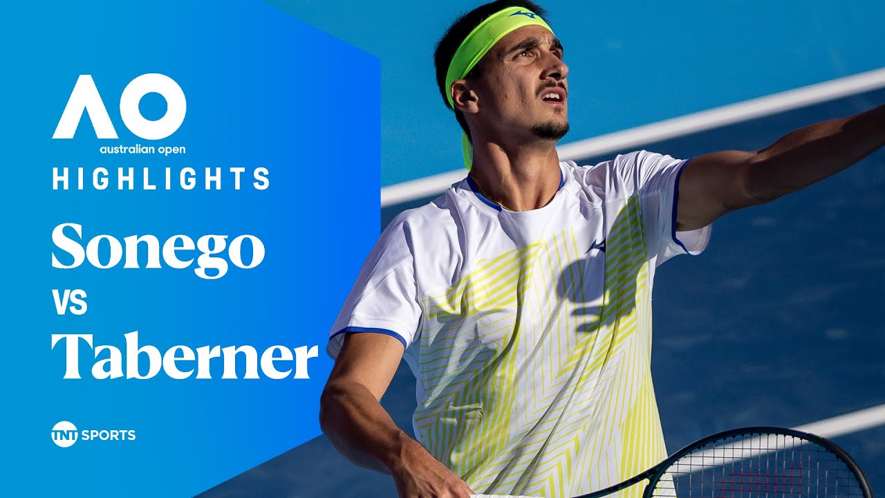 Lorenzo Sonego vs Carlos Taberner | Round One | Australian Open 2026 Highlights 🇦🇺